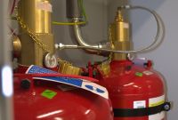 Systems with chemical extinguishing agents